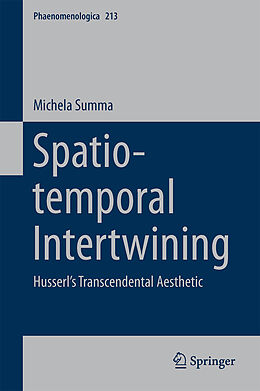 Livre Relié Spatio-temporal Intertwining de Michela Summa