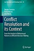 E-Book (pdf) Conflict Resolution and its Context von Davide Carneiro, Paulo Novais, José Neves