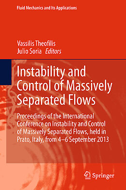 Fester Einband Instability and Control of Massively Separated Flows von 