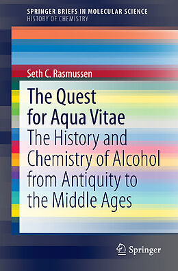 Couverture cartonnée The Quest for Aqua Vitae de Seth C. Rasmussen