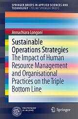 Kartonierter Einband Sustainable Operations Strategies von Annachiara Longoni