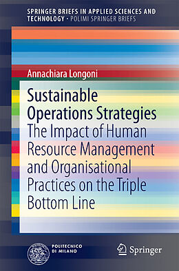 E-Book (pdf) Sustainable Operations Strategies von Annachiara Longoni
