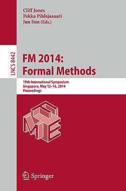 Kartonierter Einband FM 2014: Formal Methods von 