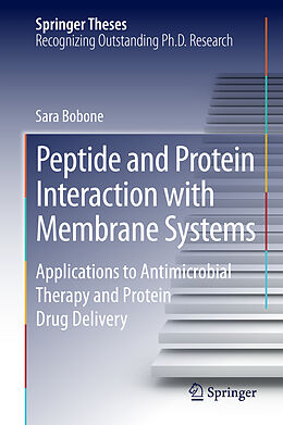 Fester Einband Peptide and Protein Interaction with Membrane Systems von Sara Bobone