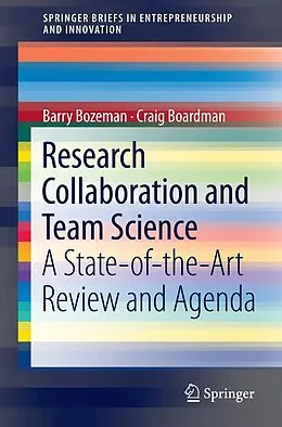 E-Book (pdf) Research Collaboration and Team Science von Barry Bozeman, Craig Boardman