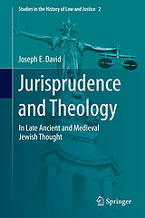 eBook (pdf) Jurisprudence and Theology de Joseph E. David