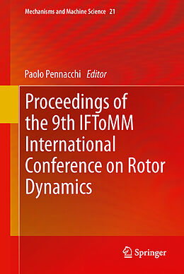 Fester Einband Proceedings of the 9th IFToMM International Conference on Rotor Dynamics von 