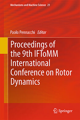 E-Book (pdf) Proceedings of the 9th IFToMM International Conference on Rotor Dynamics von 