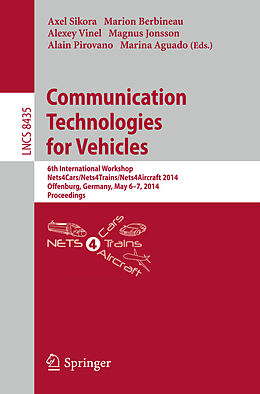 E-Book (pdf) Communication Technologies for Vehicles von 