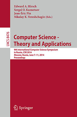 E-Book (pdf) Computer Science - Theory and Applications von 