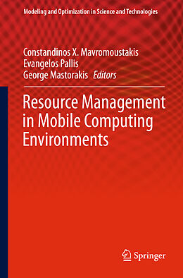 Livre Relié Resource Management in Mobile Computing Environments de 