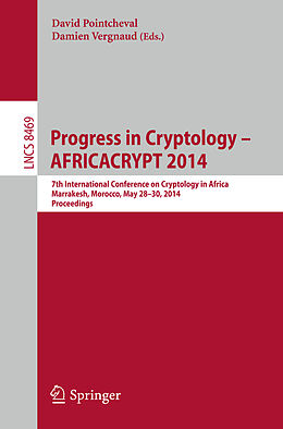 Kartonierter Einband Progress in Cryptology   AFRICACRYPT 2014 von 