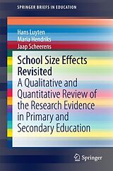 eBook (pdf) School Size Effects Revisited de Hans Luyten, Maria Hendriks, Jaap Scheerens
