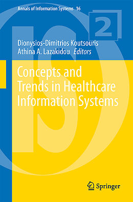Couverture cartonnée Concepts and Trends in Healthcare Information Systems de 