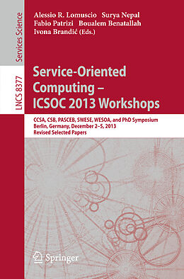 Kartonierter Einband Service-Oriented Computing--ICSOC 2013 Workshops von 
