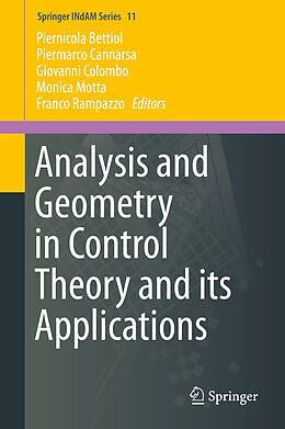 Livre Relié Analysis and Geometry in Control Theory and its Applications de 