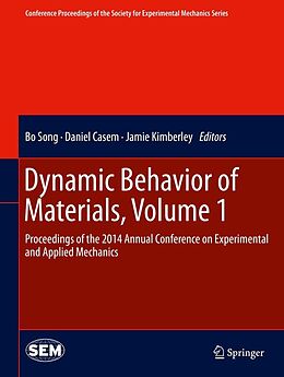 eBook (pdf) Dynamic Behavior of Materials, Volume 1 de 