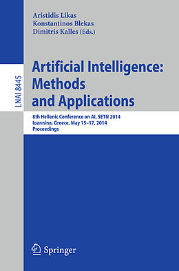 Kartonierter Einband Artificial Intelligence: Methods and Applications von 