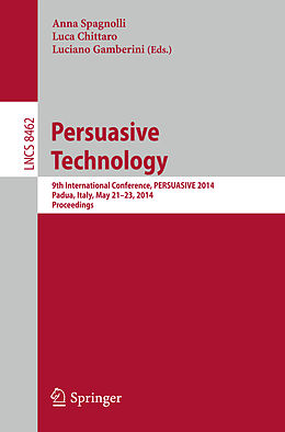 Kartonierter Einband Persuasive Technology - Persuasive, Motivating, Empowering Videogames von 