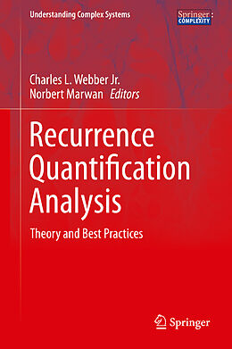 eBook (pdf) Recurrence Quantification Analysis de 