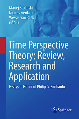 Livre Relié Time Perspective Theory; Review, Research and Application de 