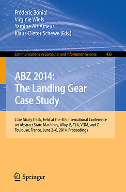 Kartonierter Einband ABZ 2014: The Landing Gear Case Study von 
