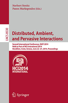 E-Book (pdf) Distributed, Ambient, and Pervasive Interactions von 