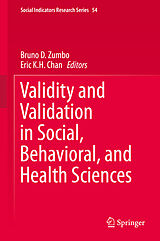 eBook (pdf) Validity and Validation in Social, Behavioral, and Health Sciences de 