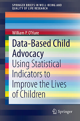 Couverture cartonnée Data-Based Child Advocacy de William P. O'Hare