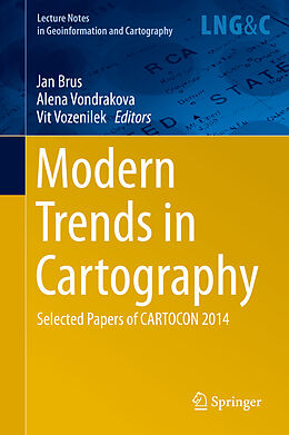 Livre Relié Modern Trends in Cartography de 
