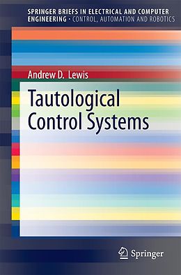 eBook (pdf) Tautological Control Systems de Andrew D. Lewis