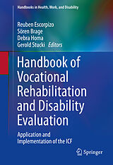 eBook (pdf) Handbook of Vocational Rehabilitation and Disability Evaluation de 