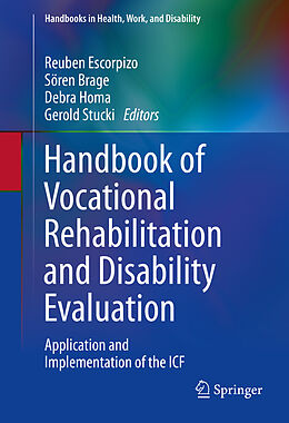 E-Book (pdf) Handbook of Vocational Rehabilitation and Disability Evaluation von 