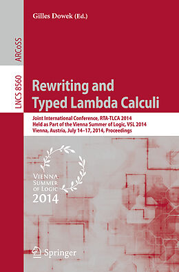 Kartonierter Einband Rewriting and Typed Lambda Calculi von 