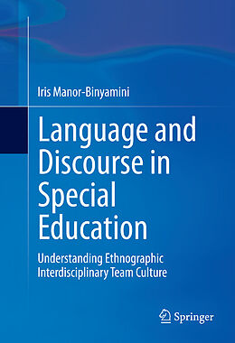 Livre Relié Language and Discourse in Special Education de Iris Manor-Binyamini