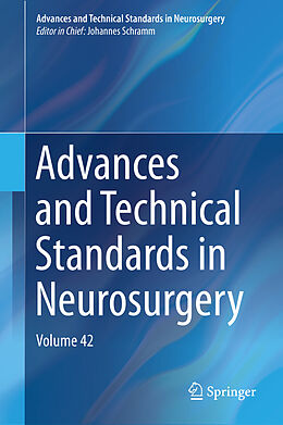 eBook (pdf) Advances and Technical Standards in Neurosurgery de 