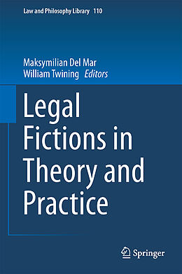Livre Relié Legal Fictions in Theory and Practice de 