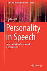 eBook (pdf) Personality in Speech de Tim Polzehl