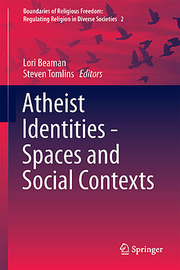 Livre Relié Atheist Identities - Spaces and Social Contexts de 