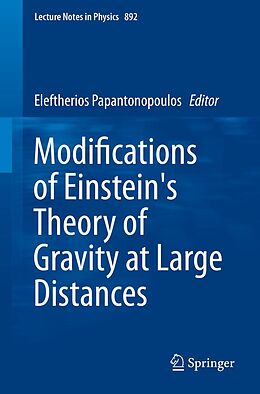E-Book (pdf) Modifications of Einstein's Theory of Gravity at Large Distances von 
