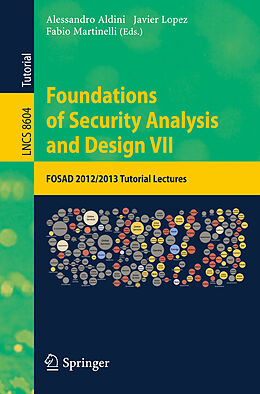 Kartonierter Einband Foundations of Security Analysis and Design VII von 
