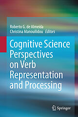 eBook (pdf) Cognitive Science Perspectives on Verb Representation and Processing de 