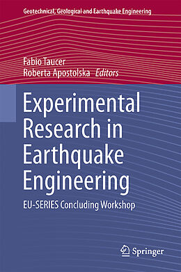 Livre Relié Experimental Research in Earthquake Engineering de 