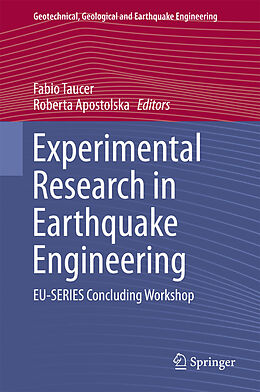 E-Book (pdf) Experimental Research in Earthquake Engineering von 