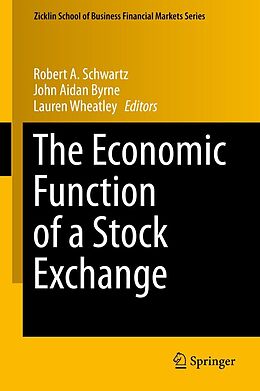 eBook (pdf) The Economic Function of a Stock Exchange de 