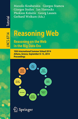 Kartonierter Einband Reasoning Web. Reasoning and the Web in the Big Data Era von 