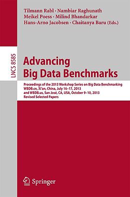 E-Book (pdf) Advancing Big Data Benchmarks von 