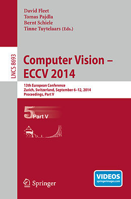 E-Book (pdf) Computer Vision -- ECCV 2014 von 