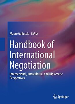 eBook (pdf) Handbook of International Negotiation de 