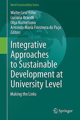 eBook (pdf) Integrative Approaches to Sustainable Development at University Level de 